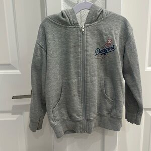 Dodgers full zip kid hoodie